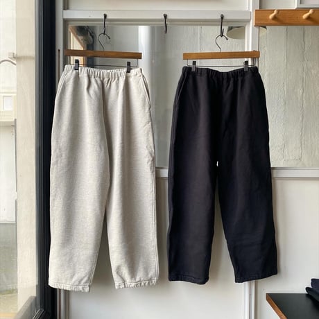 COMOLI　コットン吊裏毛 パンツ