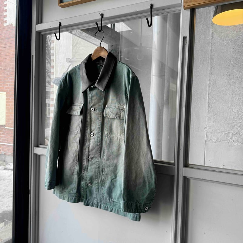 AURALEE ORGANIC COTTON DUCK BLOUSON | Less Hig AURALEE ORGANIC COTTON DUCK BLOUSON | Less Hig