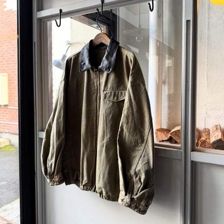ssstein　  SULFUR DYED WHIP CORD VINTAGE ZIP JACKET