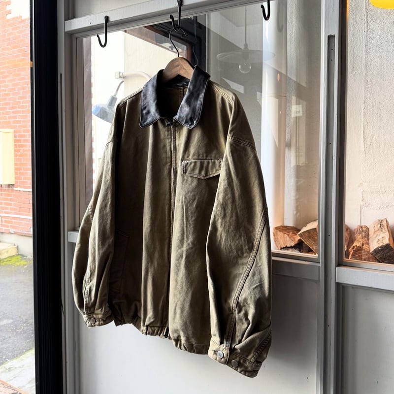 ジャケット・アウター SI ssstein SULFUR DYED WHIP CORD VINTAGE ZIP JAC