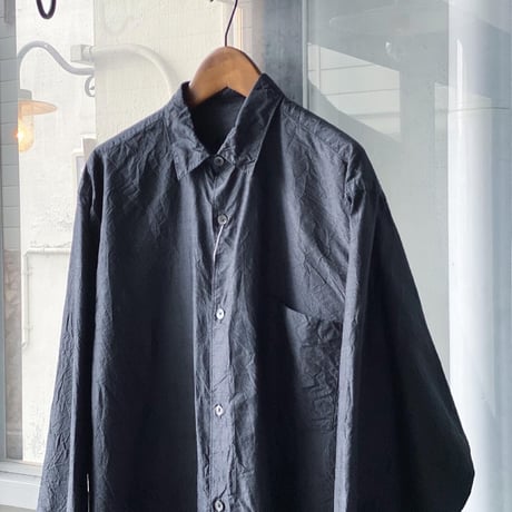 COMOLI   杢シルク シャツ
