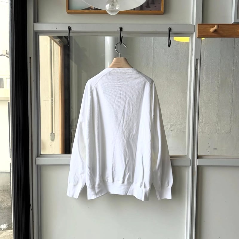 COMOLI LWコットン裏毛 クルーネック | Less Higashikawa