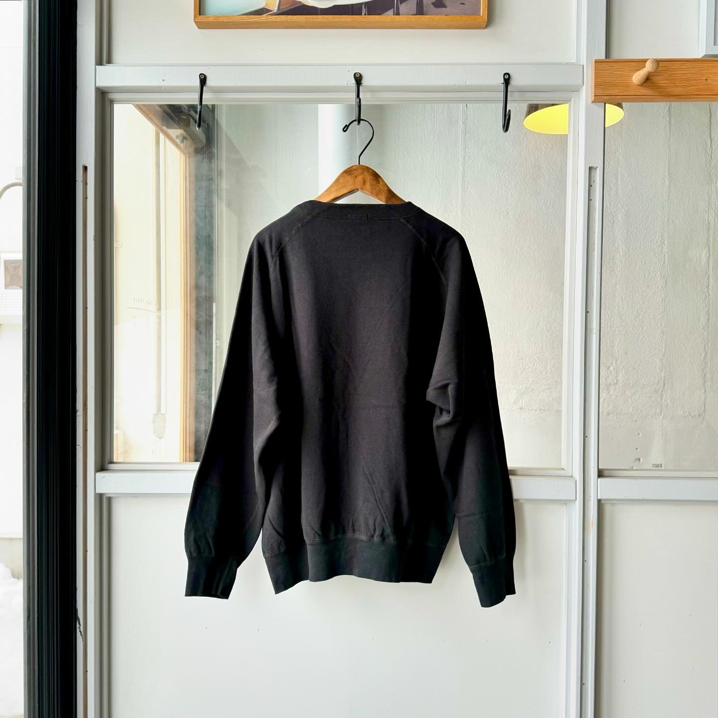 COMOLI 24SS 製品染裏毛クルーネック 3 original