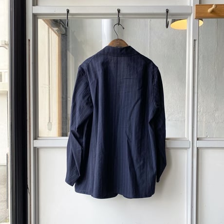COMOLI 　ウールストライプ ジャケット