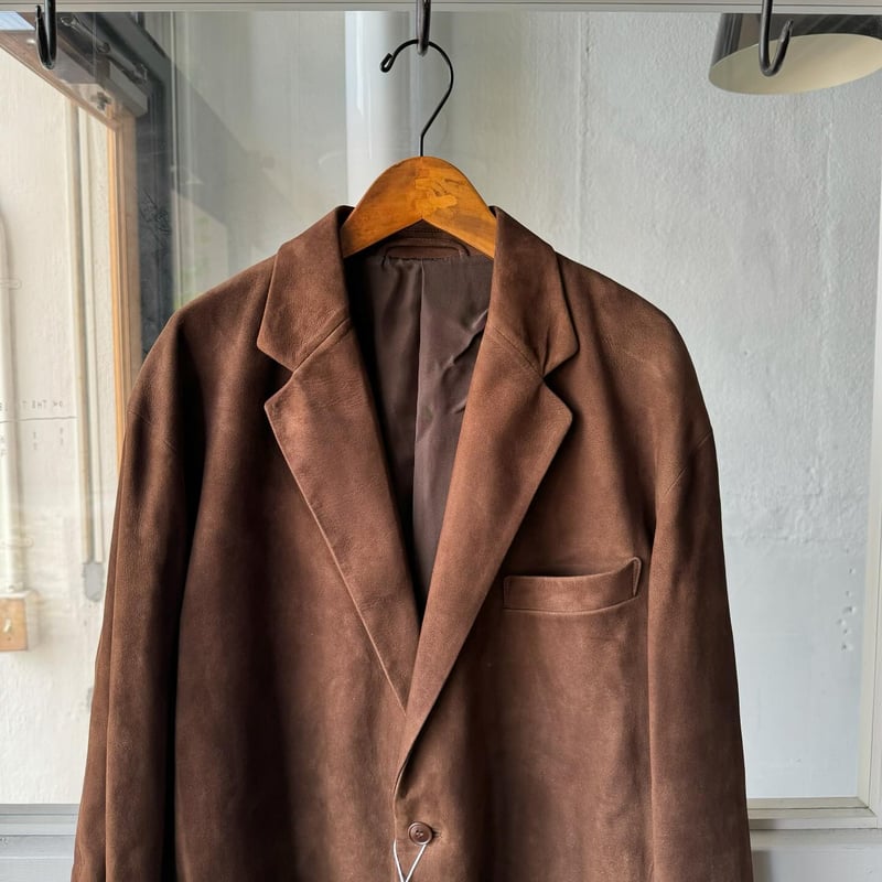 COMOLI スエード 2Bジャケット | Less Higashikawa