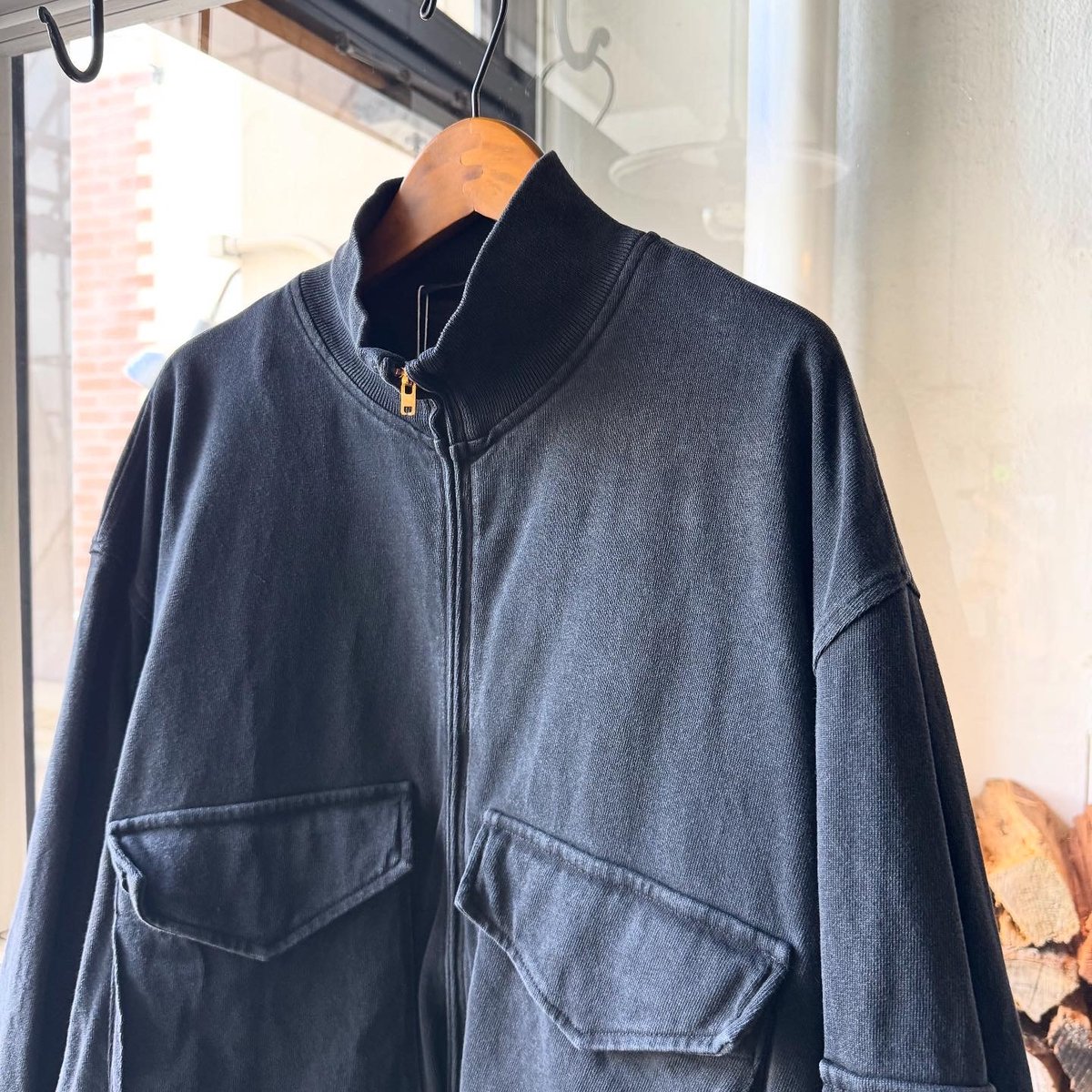 COMOLI 25AW コットンジャージ G8ジャケット 2 COMOLI(コモリ) / コットンジャージ G8ジャケット / WHITE 25AW