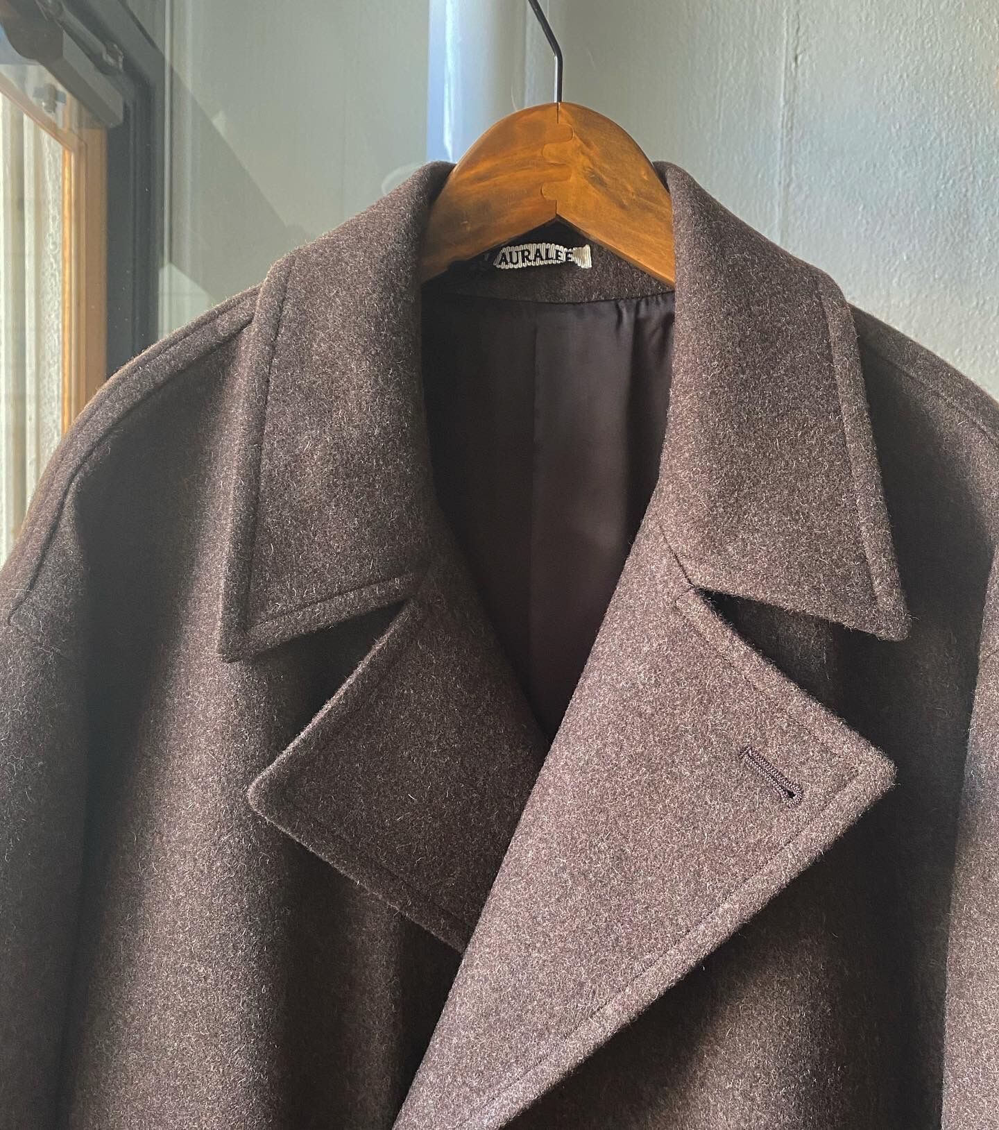 ジャケット・アウター AURALEE SUPER MILLED WOOL COAT 4 original