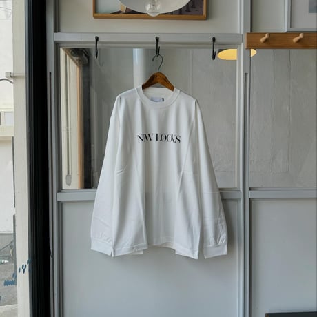 ssstein　  OVERSIZED LONG SLEEVE TEE - NEW LOOKS -