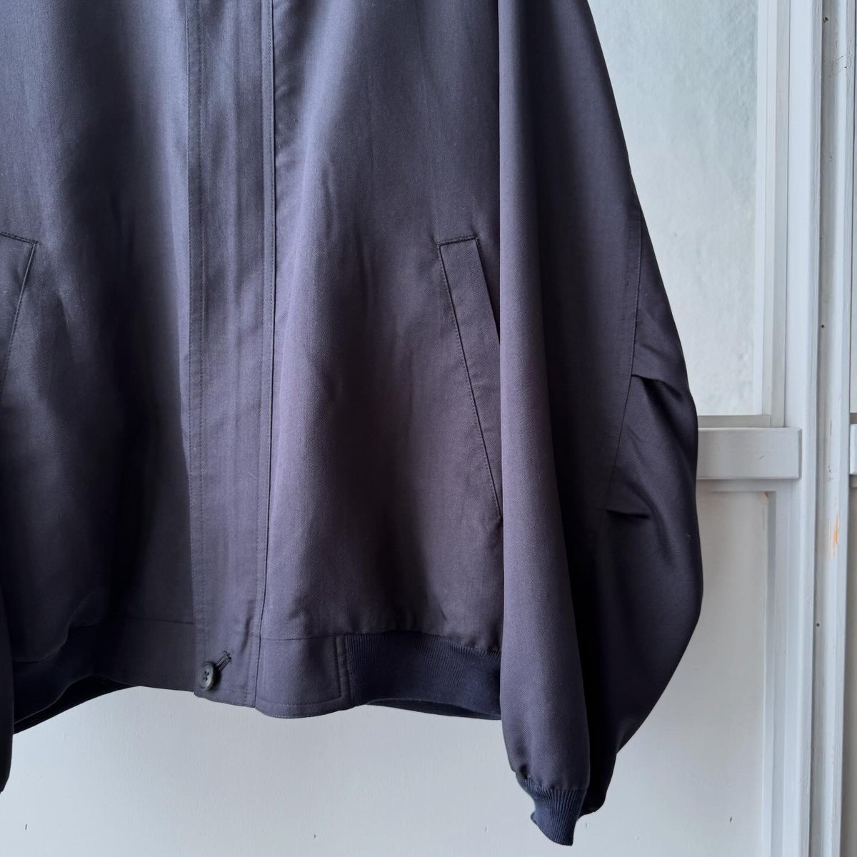ssstein SILK CUPRO TWILL LIGHT FLIGHT JACKET