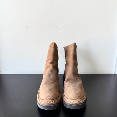COMOLI　GUIDI  BACK ZIP BOOTS  COMOLI別注カラー