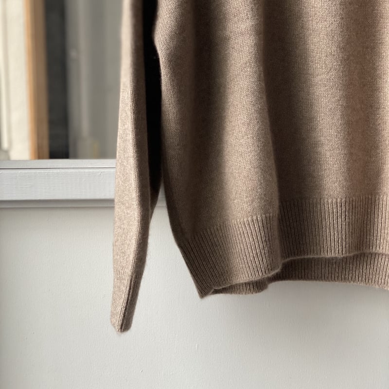 AURALEE BABY CASHMERE KNIT TURTLE NECK P/O A20 AURALEE BABY CASHMERE KNIT TURTLE NECK P/O A20