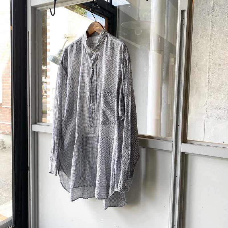 COMOLI KHADIコットン プルオーバーシャツ | Less Higashikawa COMOLI KHADIコットン プルオーバーシャツ | Less Higashikawa
