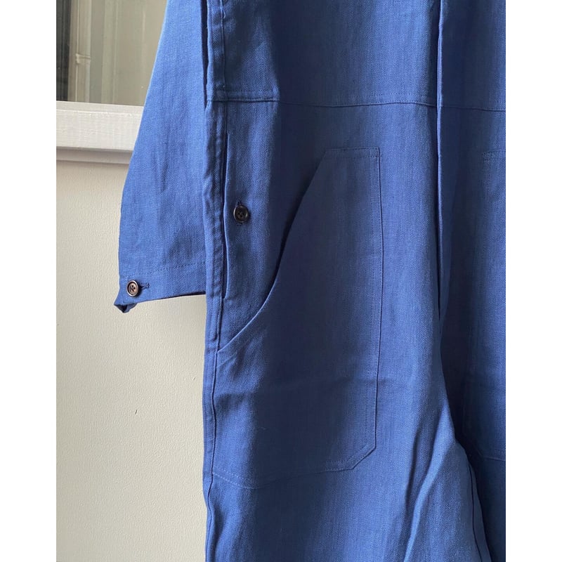 fruits of life リネンオールインワン/青黛色(ネイビー) | Less Hi