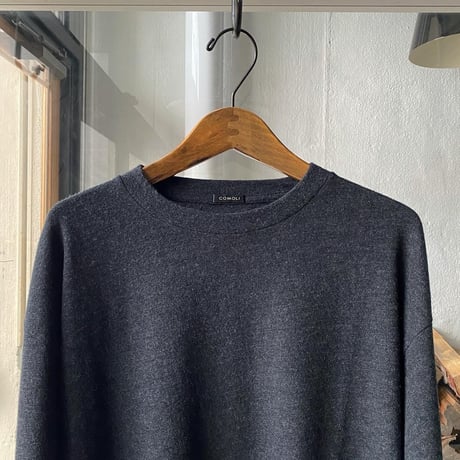 COMOLI   ウール天竺 長袖クルー