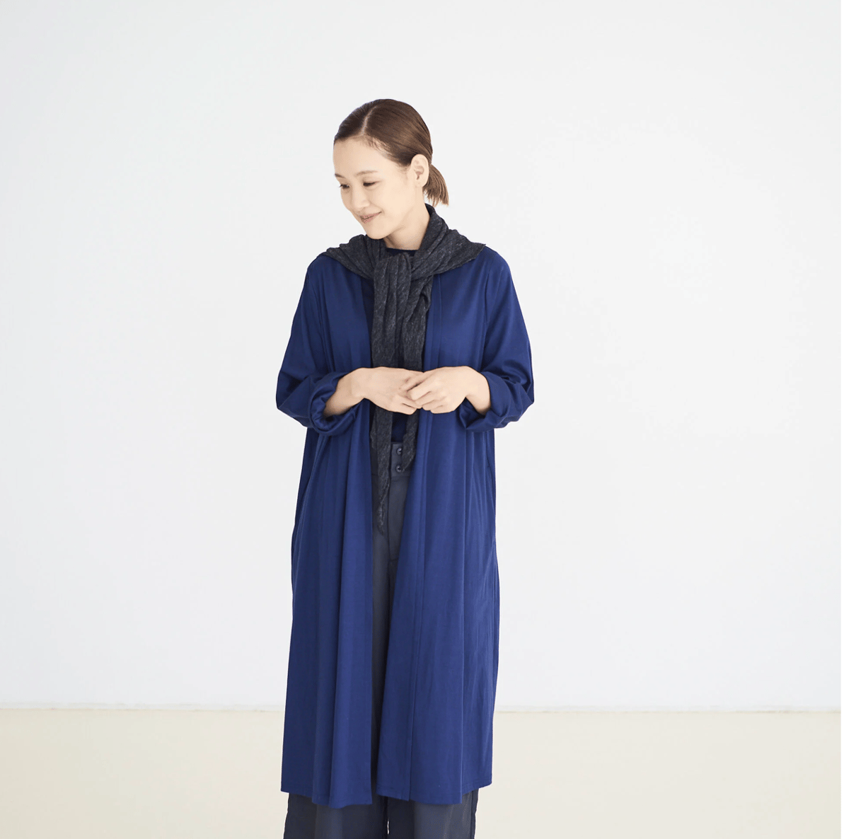 fruits of life ジャージローブ / 藍色(ネイビー) | Less Higas