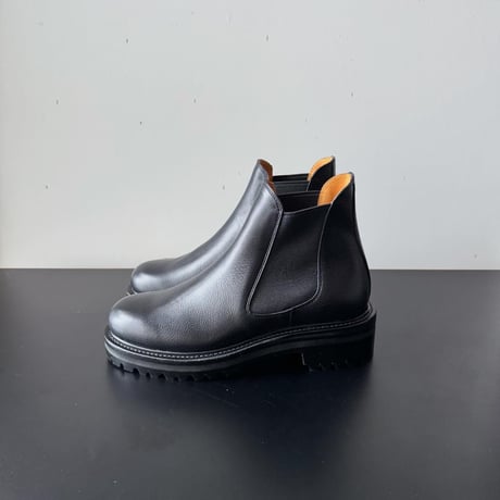 FOOTWORKS　Side Gore Boots in Grain Leather