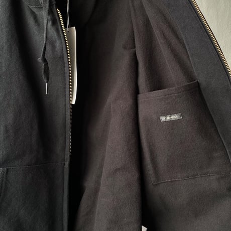 COMOLI 　コットンダック ジップパーカ