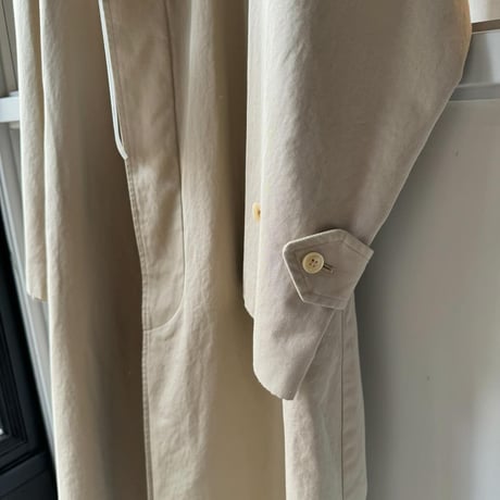 COMOLI　コットンギャバ バルカラーコート