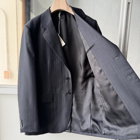 AURALEE　BLUEFACED WOOL JACKET
