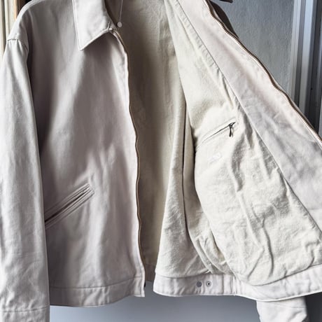 COMOLI　コットンツイル ジップショートジャケット