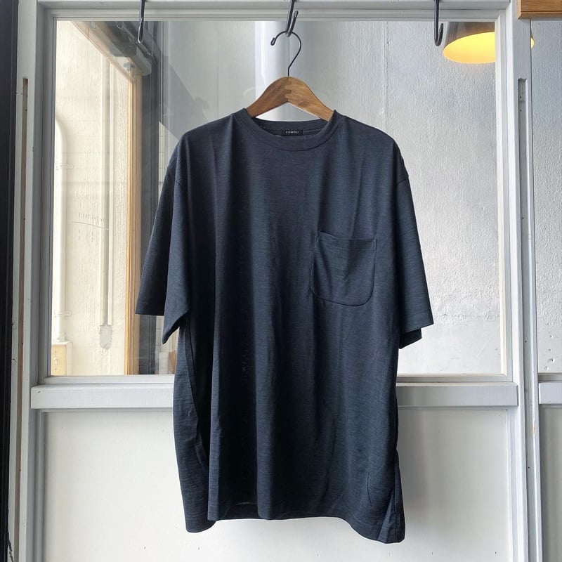 COMOLI ウール天竺 半袖クルー | Less Higashikawa