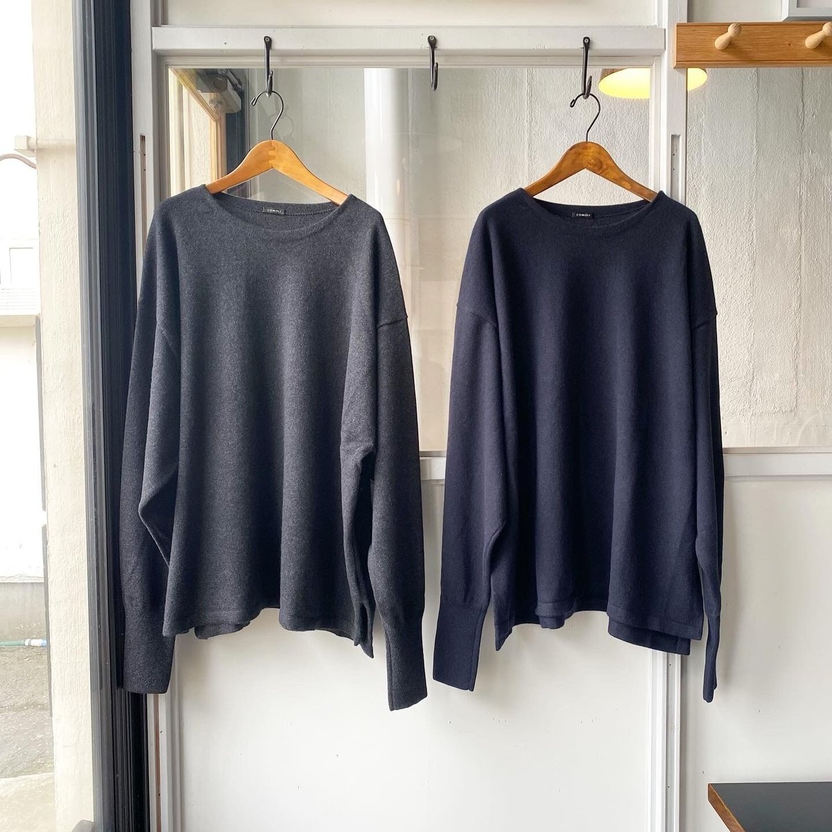 ファッション23aw カシミヤ コモリニット CASHMERE COMOLI KNIT