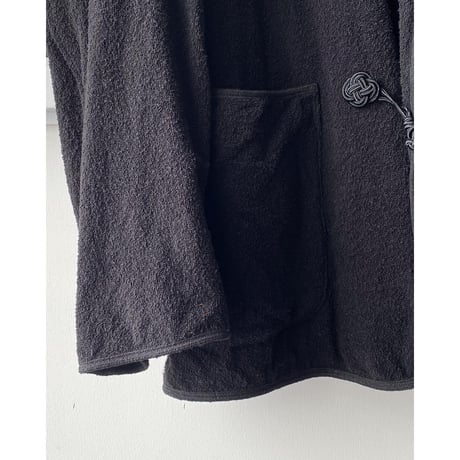 COMOLI  シルクパイル  スモーキングジャケット