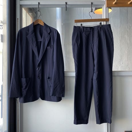 COMOLI　ウール 2タックパンツ