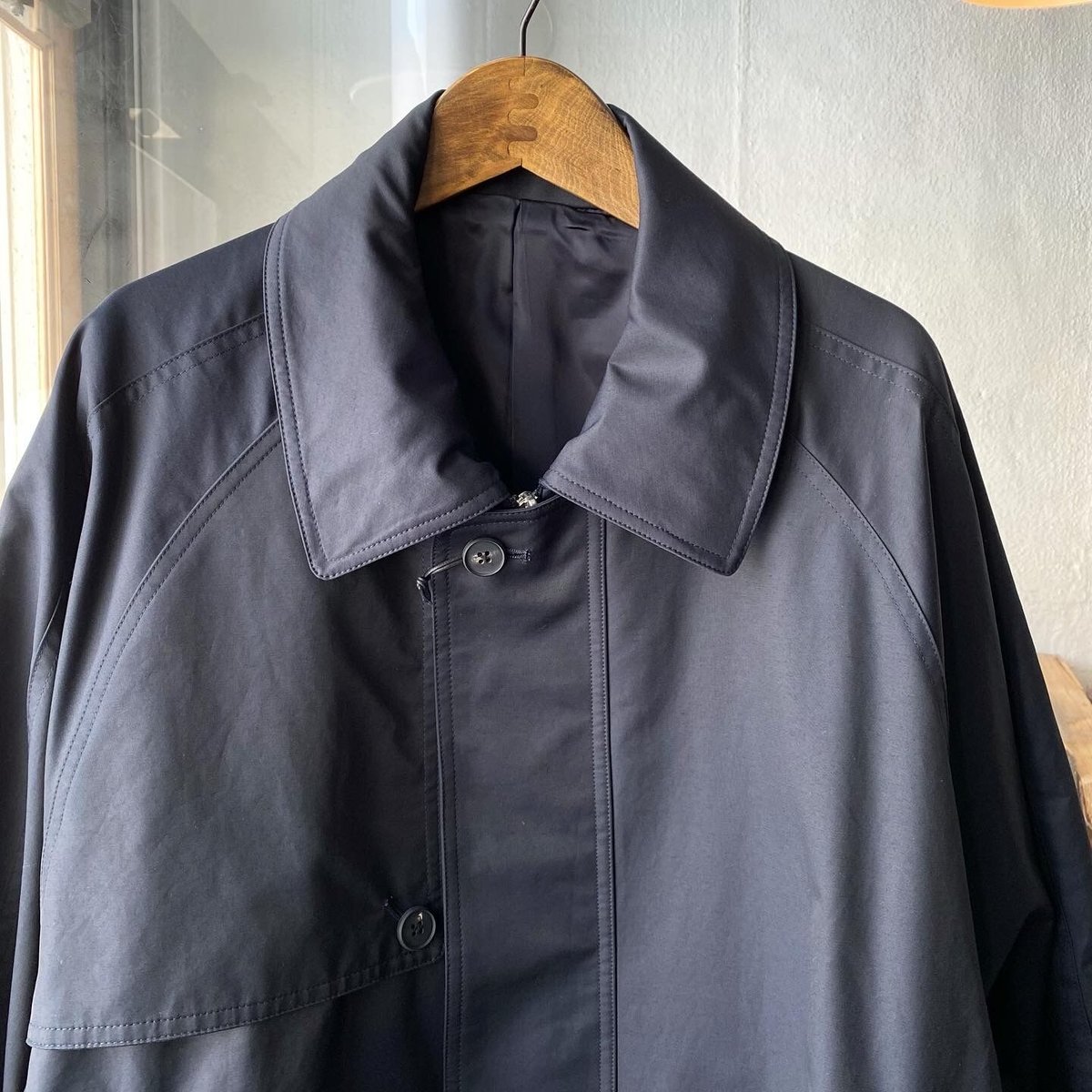stein Oversized Padded Long Zip Jacket