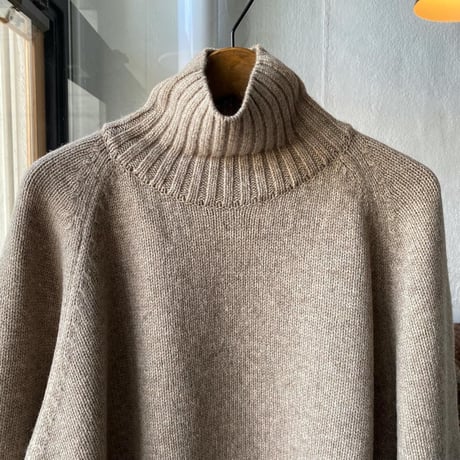 stein      EX FINE LAMBS LOOSE HIGH NECK KNIT LS  - ST.450