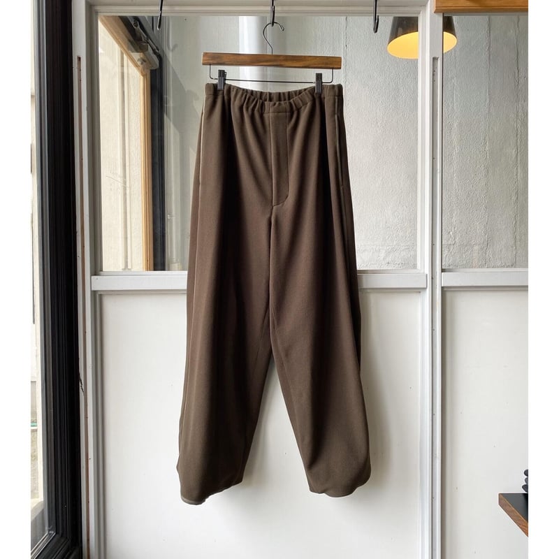ssstein FLEECE WIDE EASY TROUSERS - ST.430