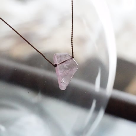 Margaret Solow　Medium Geometric  Necklace    Tourmaline