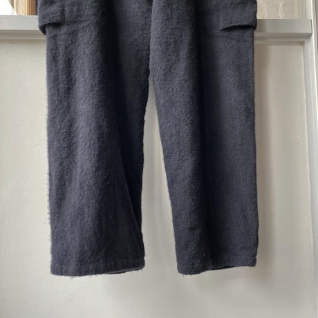 COMOLI 　縮絨ウール 6Pパンツ