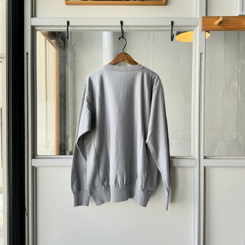 AURALEE ELASTIC HIGH GAUGE SWEAT P/O | Less Hi AURALEE ELASTIC HIGH GAUGE SWEAT P/O | Less Hi