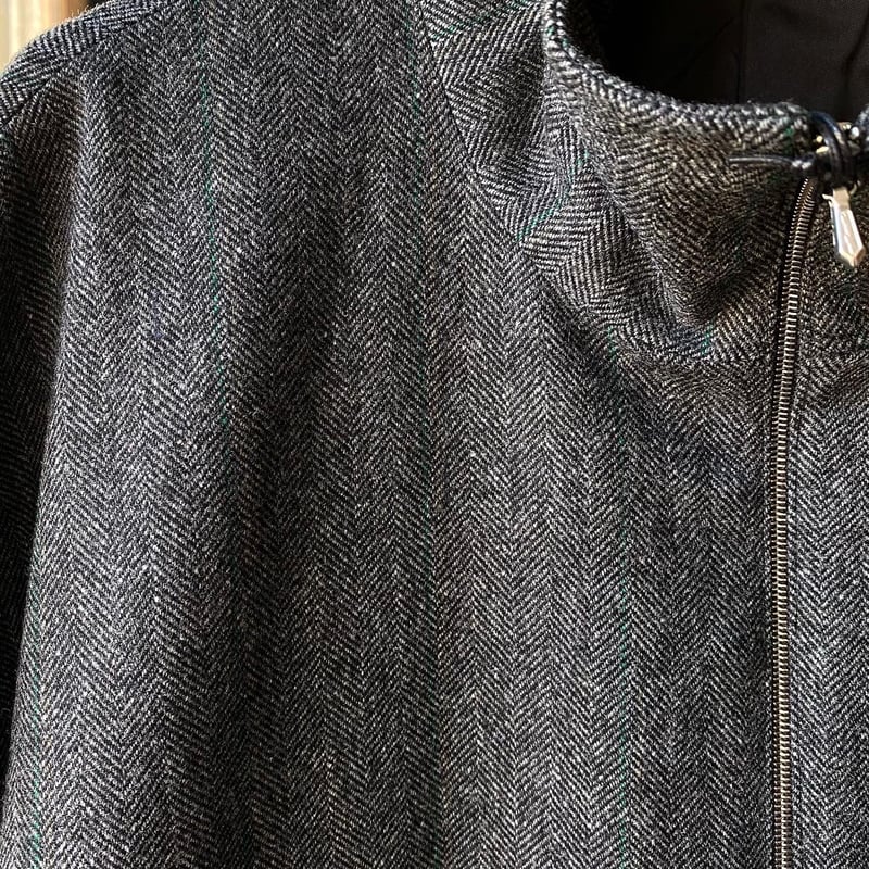 ssstein MELTON ZIP HALF COAT - ST.415-2 |