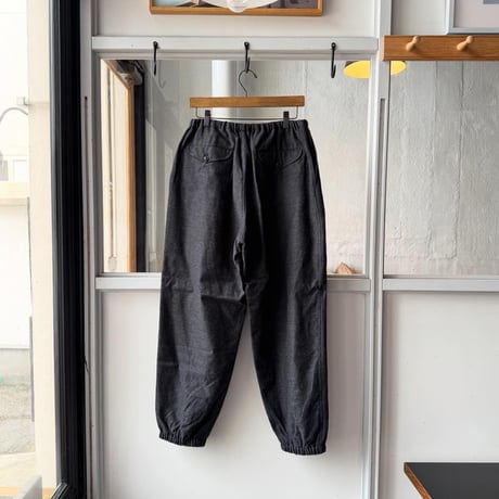 COMOLI　カシミヤシルク ドローストリングパンツ