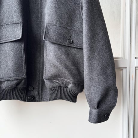 AURALEE　CASHMERE MOLESKIN ZIP BLOUSON