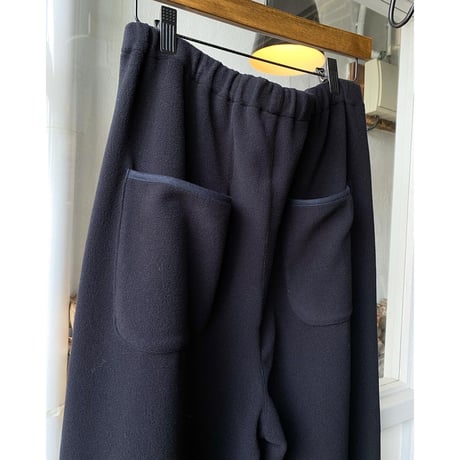 ssstein    FLEECE WIDE EASY TROUSERS  - ST.430
