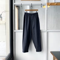 COMOLI リネンWクロス ドローストリングパンツ | Less Higashikawa