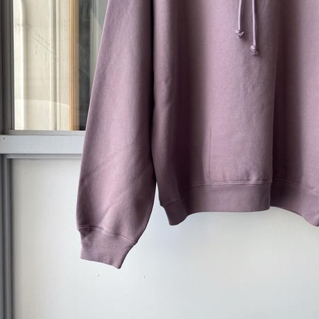 AURALEE   SUPER SOFT SWEAT  BIG P/O  PARKA A21SP03GU  (womens)