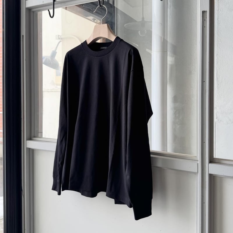 COMOLI コットンジャージ 長袖Tシャツ | Less Higashikawa