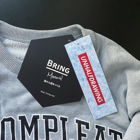 INCOMPLEAT ANGLERS  x  UNHALFDRAWING スウェット