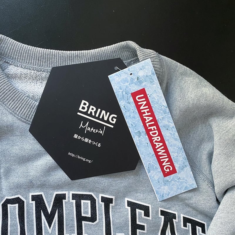【RawLowMountainWorks×UNHALFDRAWING】スウェット RawLowMountainWorks×UNHALFDRAWING】スウェット UNHALF DRAWING