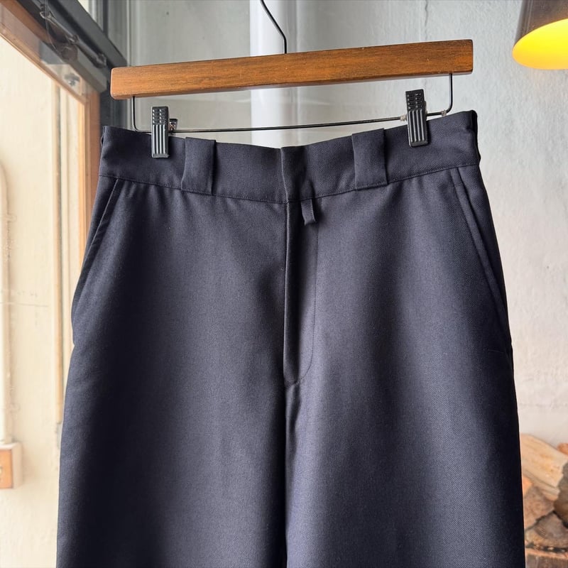 24AW COMOLI コモリ ウールサージ　パンツ A03-03023 紺 ２ COMOLI（コモリ）ウールサージ パンツ A03-03023 13042403171｜guji