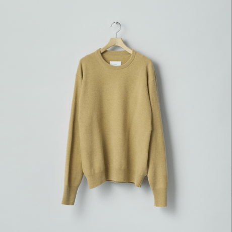 ssstein　  EXTRA FINE WOOL KNIT CREW NECK LS