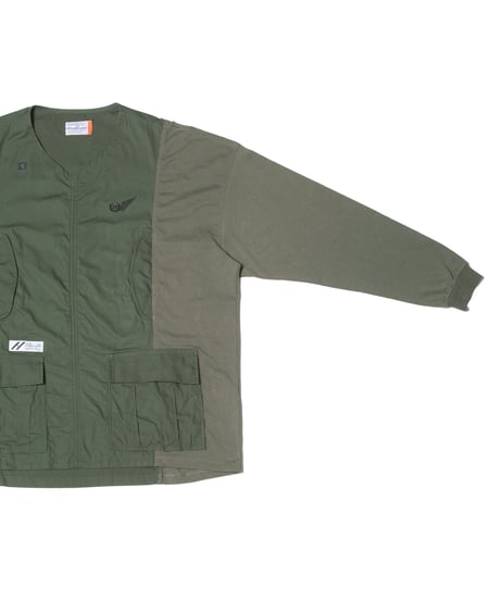 aka: BDU POCKETS OVERSIZED L-SLEEVE / col: OD