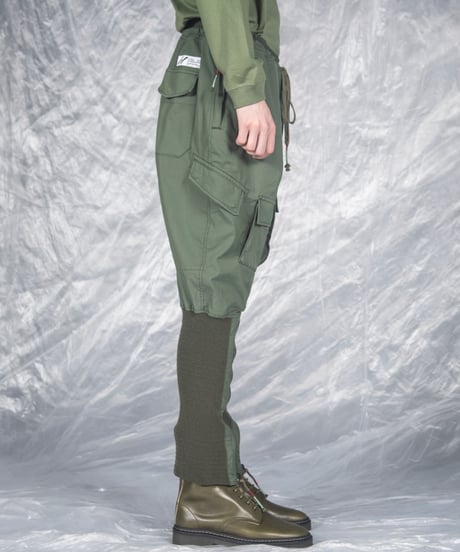 aka: CHANNEL FLIGHT LOWER-LEG WARMER PANTS / col: BLACK