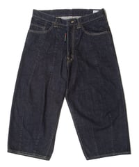 aka: DENIM BAGGY ANKLE PANTS