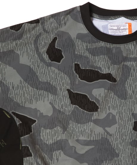 aka: SPLINTER-CAMO WIDE L-SLEEVE / col: BLACK_base