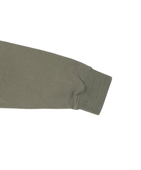 aka: LOWCHEST-PKT ZIP JOGGER LOOSE-FIT HOODIE / col: KHAKI